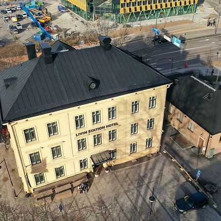 Livin Station Hotel Örebro Buitenkant foto