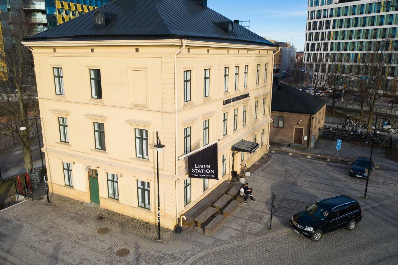 Livin Station Hotel Örebro Buitenkant foto