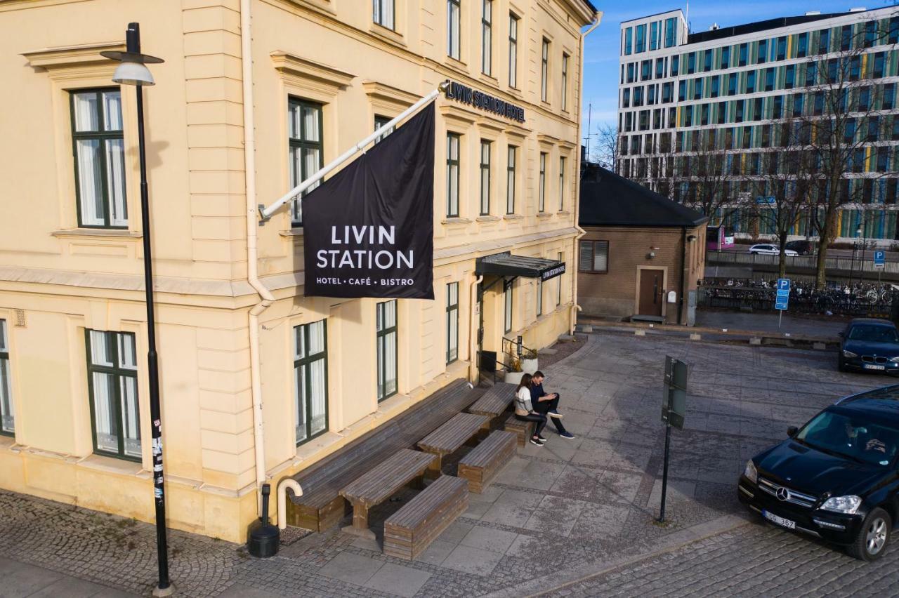 Livin Station Hotel Örebro Buitenkant foto